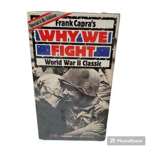 Frank Capra Why We Fight VHS Collection World War II Documentary History New